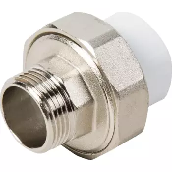 Муфта разъемная РВК 3/4"x25 мм НР полипропилен 020570