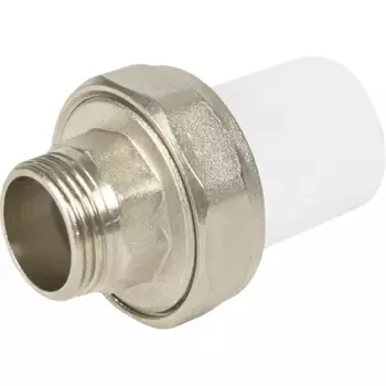 Муфта разъемная РВК 3/4"x32 мм НР полипропилен 020539