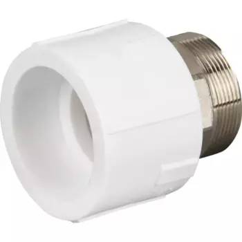 Муфта комбинированная Ростерм 2"x63 мм НР полипропилен