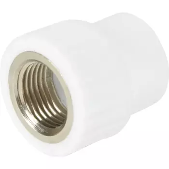 Муфта комбинированная РВК 3/4"x20 мм ВР ВП полипропилен 020403