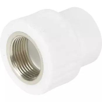 Муфта комбинированная РВК 3/4"x25 мм ВР ВП полипропилен 020407