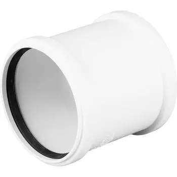 Муфта надвижная 110 мм Rehau Raupiano полипропилен 121514