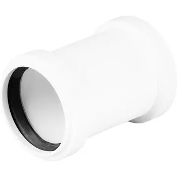 Муфта надвижная 50 мм Rehau Raupiano полипропилен 132625