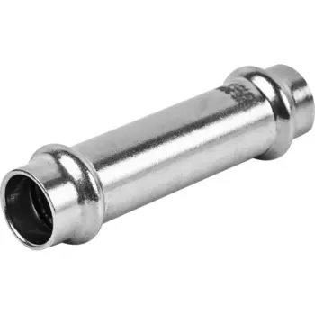 Муфта надвижная Rommer 15 мм ВПр нержавеющая сталь