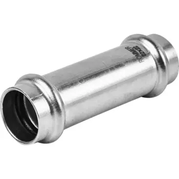Муфта надвижная Rommer 22 мм ВПр нержавеющая сталь