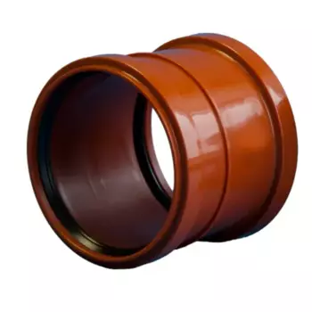 Муфта наружная двухраструбная 200 мм полипропилен