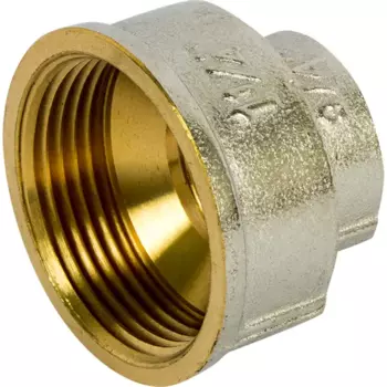 Муфта переходная 1 1/4"x3/4" ВР латунь 027-8950