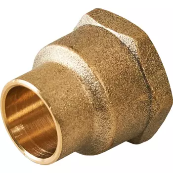 Муфта переходная Hailiang 1/2"x15 мм внутренняя резьба медь