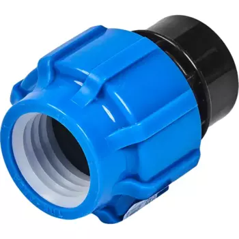 Муфта комбинированная Политэк 1 1/4"x40 мм ВР полипропилен 52004114