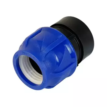 Муфта переходная ПНД Valfex 1 1/2"х40 мм внутренняя резьба