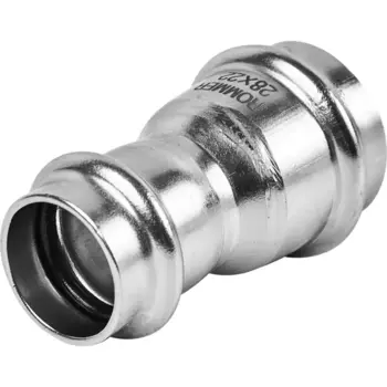 Муфта переходная Rommer 28x22 мм ВПр нержавеющая сталь