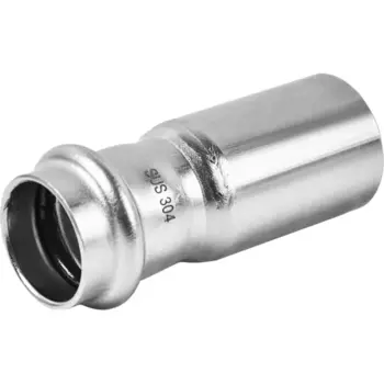 Муфта переходная Rommer 28x22 мм ВПр-НПр нержавеющая сталь