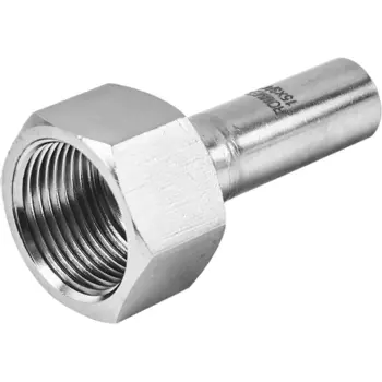 Муфта переходная Rommer 3/4"x15 мм НПр-ВР нержавеющая сталь