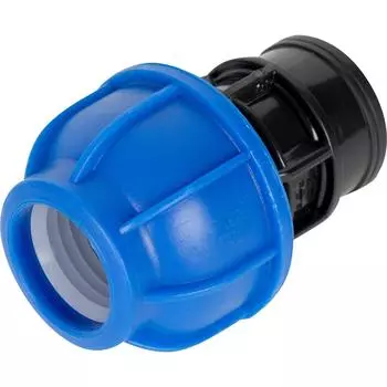 Муфта переходная внутренняя резьба 1/2"х20 мм полиэтилен