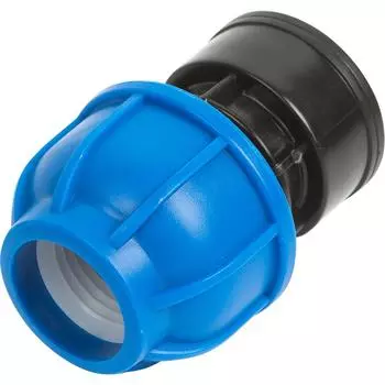 Муфта переходная внутренняя резьба 1"х25 мм полиэтилен