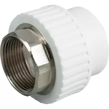 Муфта комбинированная Ростурпласт 1 1/4"x40 мм ВР полипропилен