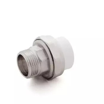 Муфта разъемная Ростурпласт 3/4"x20 мм НР полипропилен