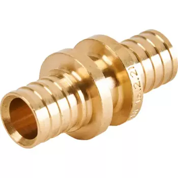 Соединитель Ростерм 16x16 мм латунь