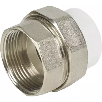 Муфта разъемная Ростурпласт 1 1/4"x32 мм ВР полипропилен