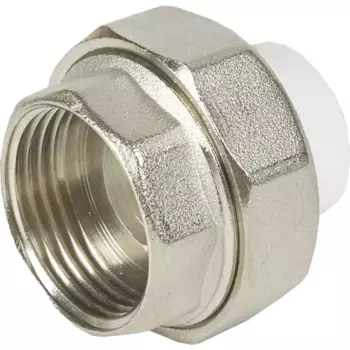 Муфта разъемная Ростурпласт 1"x20 мм ВР полипропилен