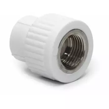 Муфта комбинированная РВК 1/2"x20 мм ВР ВП полипропилен 020401