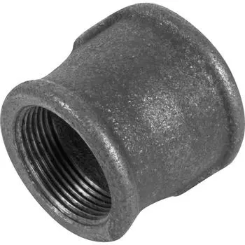 Муфта внутренняя резьба 1 1/4"х1 1/2" мм ковкий чугун