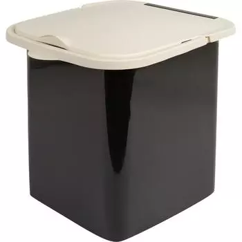 Мусорный контейнер MIO, 18 л, цвет молочный