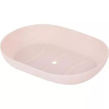 Мыльница Aqua цвет пудра