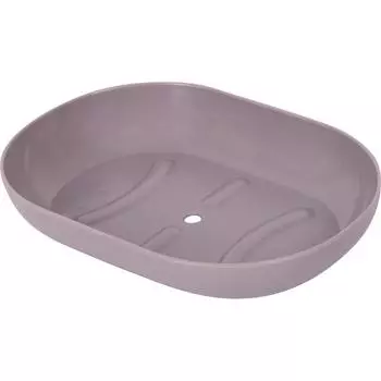 Мыльница Aqua цвет серый