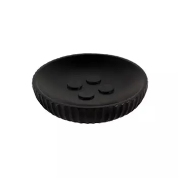 Мыльница бруно полирезина черный