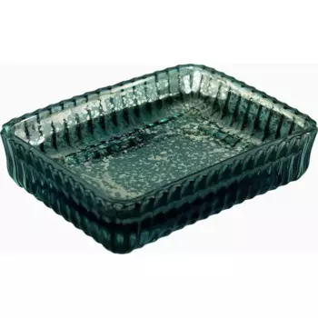 Мыльница Delphinium Аквамарин стекло цвет синий