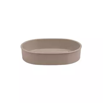 Мыльница Fixsen Round Beige FX-452-4 пластик цвет бежевый