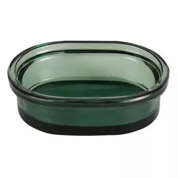 Мыльница Herr Peter стекло цвет зелёный