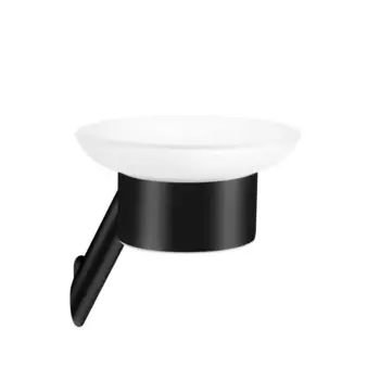 Мыльница Iddis Line LMLINSG0Bi42 подвесная стальная цвет черный