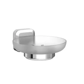 Мыльница Lemer Air стекло цвет хром