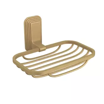 Мыльница Lemer Carat нержавеющая сталь цвет золото