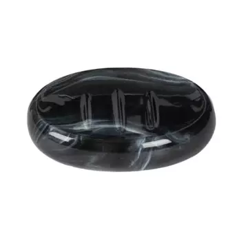 Мыльница Lemer Cullieri керамика цвет черный