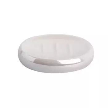 Мыльница Lemer Tramatza керамика цвет бежевый/перламутр