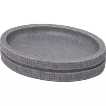 Мыльница Fixsen Nero полирезина цвет серый