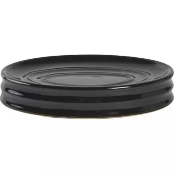 Мыльница «Oil» керамика цвет чёрный