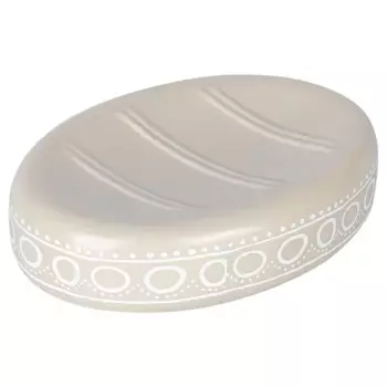 Мыльница Swensa Nova SWC-2509-04 керамика цвет серо-бежевый