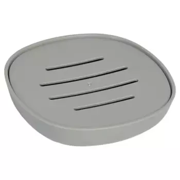 Мыльница Swensa Ping SWP-2421-GR-04 пластик цвет серый