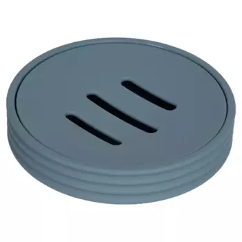 Мыльница Swensa Rail SWP-2407-BL-04 пластик цвет синий