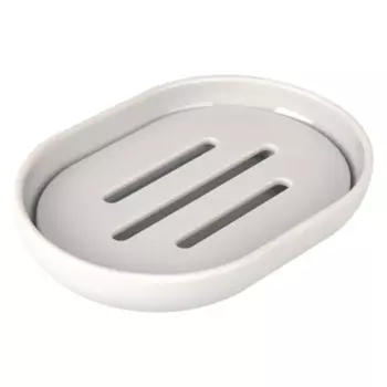 Мыльница Swensa Swanny Granit5 SWP-8024LGR-04 пластик цвет светло-серый