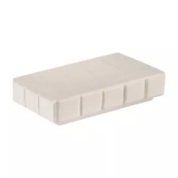 Мыльница Verran Line керамика цвет белый