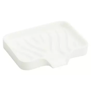 Мыльница Vidage Ангрен силикон цвет белый