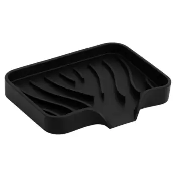 Мыльница Vidage Ангрен силикон цвет черный