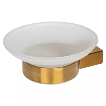 Мыльница Vidage Неверка стекло цвет золото