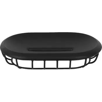 Мыльница Wyron полирезина цвет чёрный