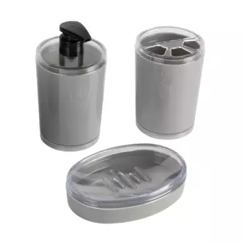 Набор аксессуаров для ванной комнаты Berossi Joli АС 47465001 цвет серый